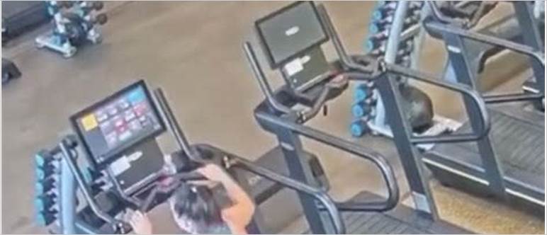 Treadmill fall video